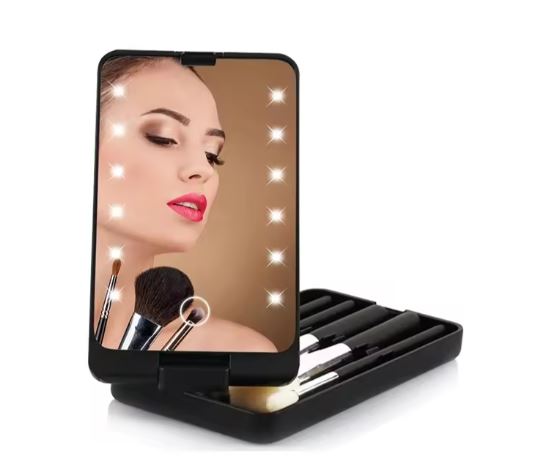 Miniatura 4 de Espejo con luz LED juego de brochas